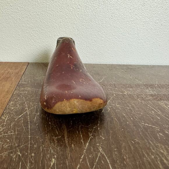 Vintage‎ Antique? Wooden Cobbler Shoe Form Gebl Company Size 7C - Picture 8 of 11
